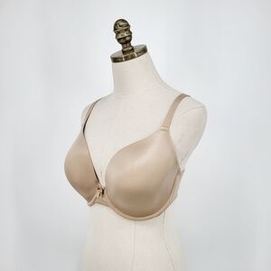 Aerie Sofie T-Shirt Bra Soft Lined Underwire Adjustable Tan 36DD